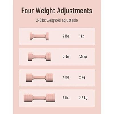 Adjustable dumbbells for weight training, suitable for all fitness levels with 2-5 lbs increments, designed for effective strength workouts at Monalisa Medical.