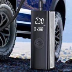 High-quality digital tire inflator from Monalisa Store, featuring accurate pressure measurement, easy-to-use controls, portable design, and reliable battery operation for quick on-the-go tire inflation.