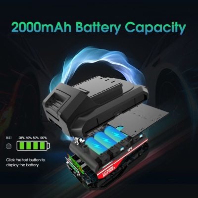 High-capacity 2000mAh battery for reliable performance in optical devices. Perfect for Monalisa Store's premium optical products and accessories.