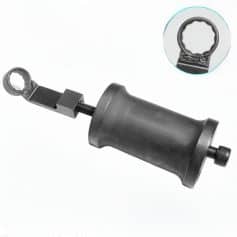 Precision valve core removing tool for optometry, eyeglasses, and ophthalmic lens applications. Durable and easy to use for professional or home use in optical stores or clinics.