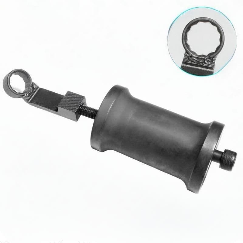 Precision valve core removing tool for optometry, eyeglasses, and ophthalmic lens applications. Durable and easy to use for professional or home use in optical stores or clinics.