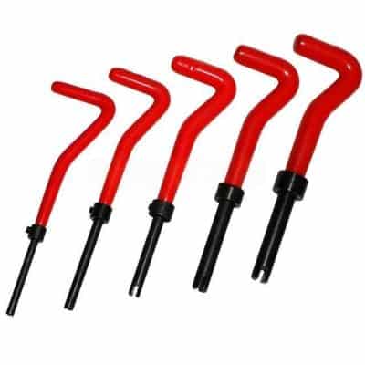 High-quality torque wrench calibration rods with red handles and black tips, designed for accurate torque measurement and calibration in medical and industrial settings.