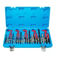 High-quality dental or medical hand tools in a sturdy blue case for precision procedures. Ideal for clinics or professional care settings.