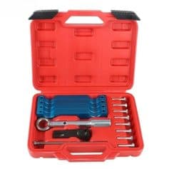 High-quality automotive gear repair tool set, includes ratchet wrench, extension bars, and various gear parts, designed for efficient vehicle maintenance and repairs.