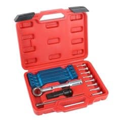 Precision hydraulic repair set for automotive, machinery, and repair work. Includes versatile tools, adapters, and a durable case for easy storage and transport. Enhance your hydraulic system maintenance today.