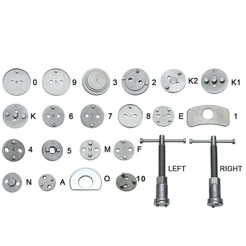 High-quality eyeglass repair tools with various screw sizes and tools for opticians and eyewear technicians. Durable metal components for precise replacement of broken or missing screws.