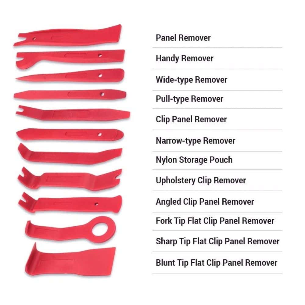 High-quality panel and upholstery remover tools for precise and easy opt repairs; perfect for furniture, automotive, and DIY projects.