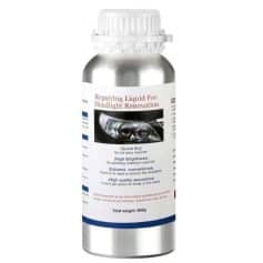 Optical headlight repair liquid for car headlamp renovation and restoration, fast-drying, high brightness, easy to use, and supports long-lasting headlight clarity and safety.