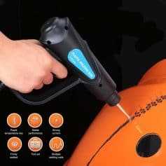 High-quality plastic welding gun for efficient, stable, and strong repairs. Perfect for DIY and professional use. Features rapid temperature rise and multiple welding nails for versatile welding tasks.