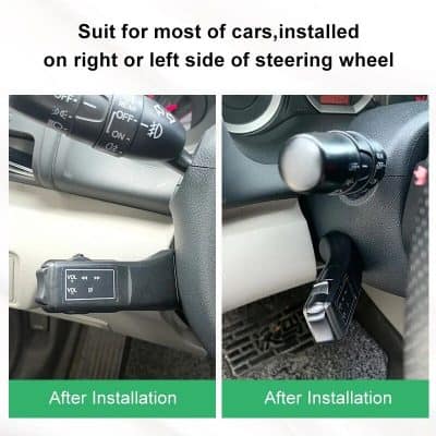 Versatile car steering wheel accessories for easy installation on either side, enhancing vehicle control and comfort. Compatible with most car models for a seamless driving experience.