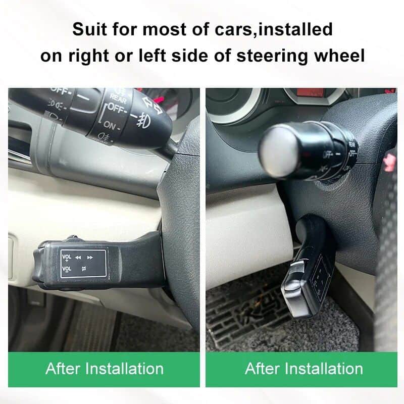Versatile car steering wheel accessories for easy installation on either side, enhancing vehicle control and comfort. Compatible with most car models for a seamless driving experience.
