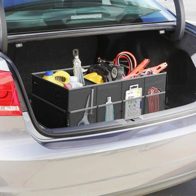 Optical-themed toolbox with automotive repair tools and accessories for vehicle maintenance and repairs, suitable for professional and DIY car owners.