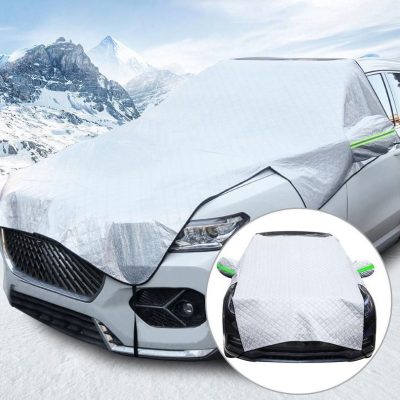 Premium car sun shade for solar heat protection and UV defense, designed to keep vehicle interiors cool and protected. Easy to install, foldable, and compatible with various car models for optimal sun blocking.
