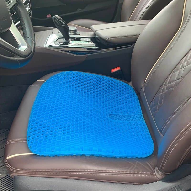 Comfortable cooling gel seat cushion for car seats in the Monalisa Store.