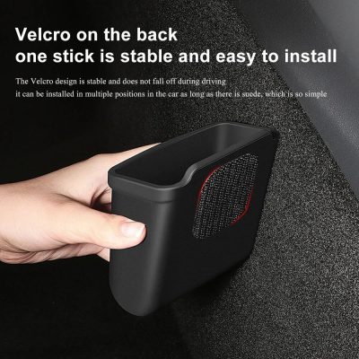 Compact, easy-to-install car phone holder with velcro back for secure mounting and stability. Perfect for hands-free use, ensuring safety and convenience while driving.
