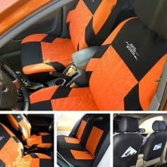 Optimum car seat covers for protection and style. Durable, easy to install, and available in vibrant orange and black designs. Perfect for enhancing your vehicle’s interior.