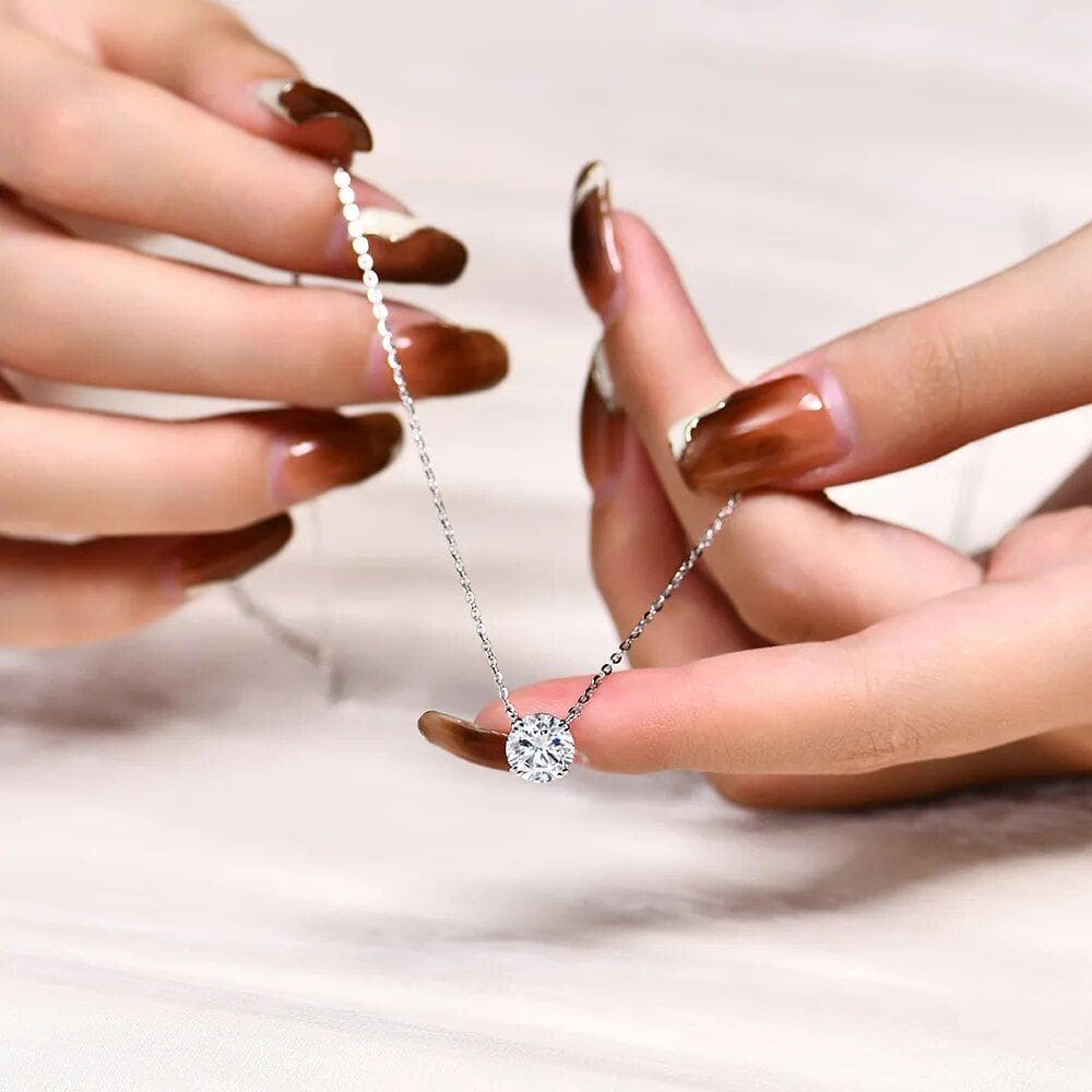 Stunning diamond pendant necklace available at Monalisa Store, perfect for all occasions. Shop high-quality jewelry and enhance your style with our luxurious collection.