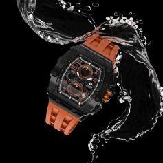High-end luxury watch with water-resistant features, durable strap, and modern design ideal for fashion-forward individuals and collectors.
