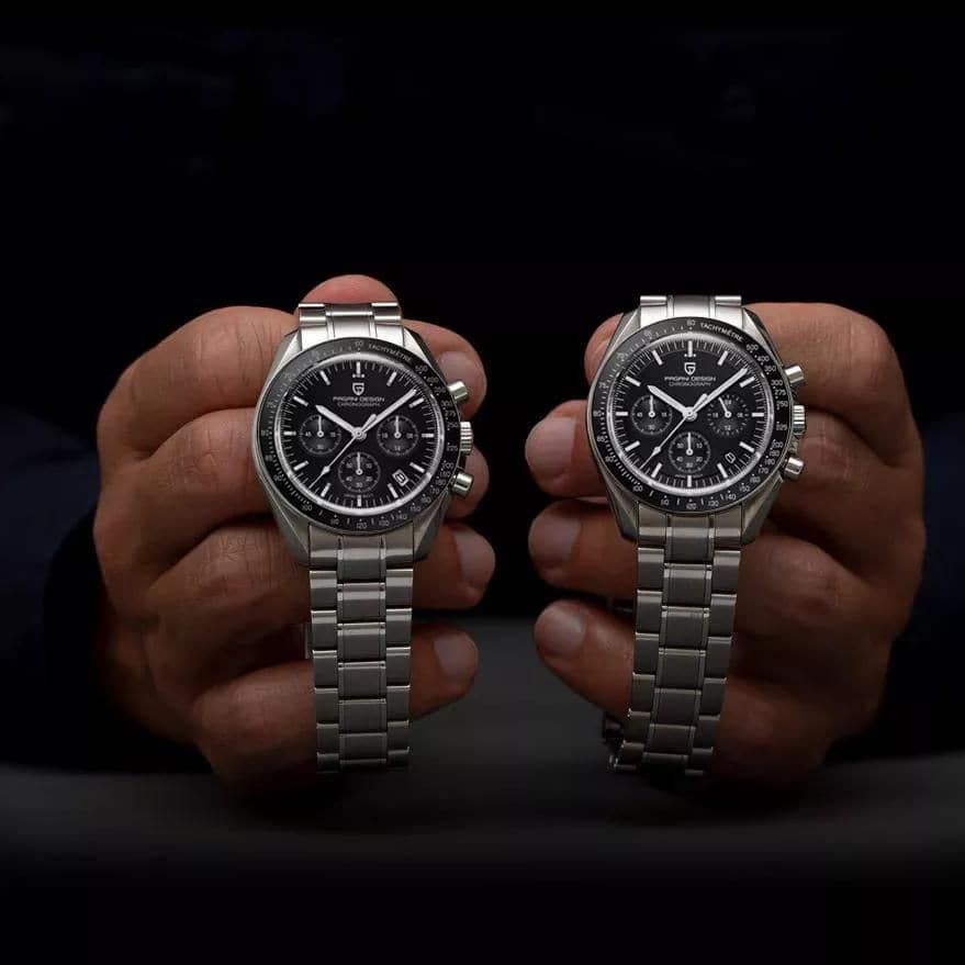 High-quality men's wristwatches with chronograph features from Monalisa Store, perfect for watch enthusiasts and luxury accessory lovers.