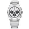 Luxury Pagani Design men's stainless steel chronograph wristwatch, sleek silver-tone metal band and classic dial design.