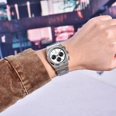 High-quality stainless steel wristwatch with chronograph features, perfect for luxury watch enthusiasts. Available now at Monalisa Store for premium timepieces.