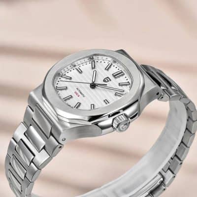 High-quality stainless steel men's watch with sleek design, precise automatic movement, and durable band, perfect for luxury and everyday wear.