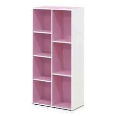 Optical retail display storage unit for store organization and merchandise presentation.