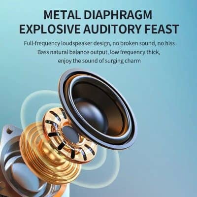 High-quality audiology speaker for clear sound and sound effects. Perfect for immersive audio experiences with deep bass and low-frequency output. Ideal for audiology and sound system applications.