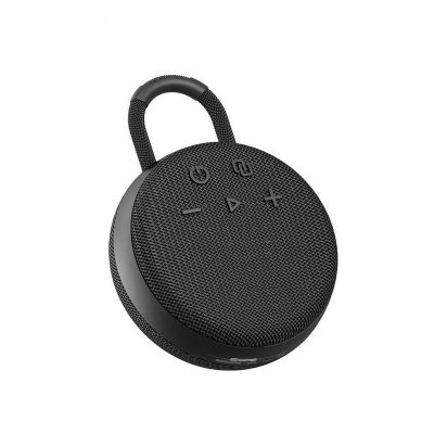 Wireless waterproof speaker with easy control buttons, perfect for travel, outdoor activities, and everyday use.