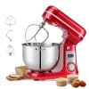 High-quality red stand mixer for baking, kneading, and mixing ingredients at Monalisa Store. Perfect for home chefs and professional bakers seeking reliable kitchen appliances.