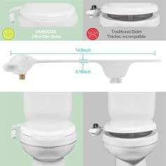 High-quality bidet for enhanced hygiene and comfort. Compact design fits modern bathrooms, offering an eco-friendly alternative to toilet paper. Easy to install and maintain.