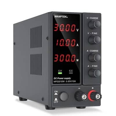 Highly efficient DC power supply for medical and optical equipment, offering precise voltage, current, and wattage controls for optimal performance.