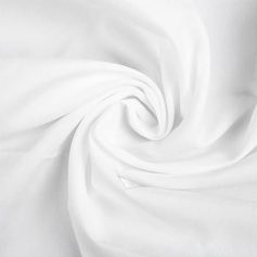 Close-up of a clean, white surgical mask fabric, ideal for medical and health care settings, emphasizing hygiene and safety for eye care and optical purposes.