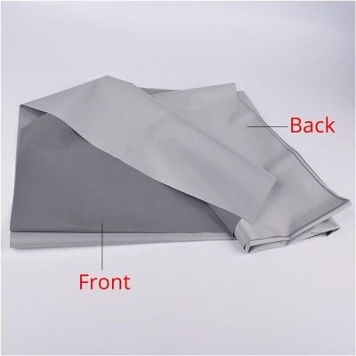 High-quality medical curtain fabric for healthcare settings and hospitals, featuring front and back sides for optimal function and durability in medical environments.