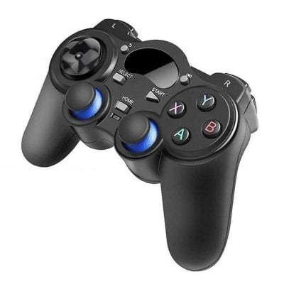 High-quality gaming controller for immersive video game experiences. Compatible with multiple gaming consoles, featuring ergonomic design and responsive buttons. Perfect for gamers seeking precision and comfort.