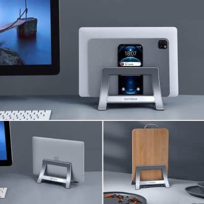 High-quality phone and tablet stand for desk and workspace organization.