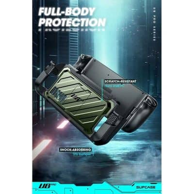 Durable, scratch-resistant hard shell PC with shock-absorbing TPU bumper, offering full-body protection for smartphones. Designed for maximum durability and impact resistance, ideal for gamers and active users.
