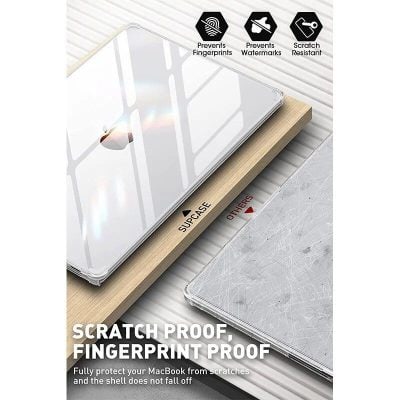 Scratch-proof, fingerprint-proof laptop cover for MacBook, preventing scratches, fingerprints, and damage while maintaining sleek design. Perfect for durable, stylish device protection.