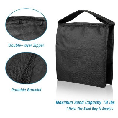 Secure, portable sandbag with double-layer zipper and lightweight design, ideal for medical, emergency, or sandbag needs.