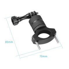 Optical mount clamp for precise equipment alignment, featuring durable construction and adjustable measurements. Ideal for optometry, lab, and industrial precision setup.