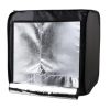 Durable black grow tent with reflective interior for optimal plant growth, easy setup, and ventilation, perfect for indoor gardening and hobbyist growers.