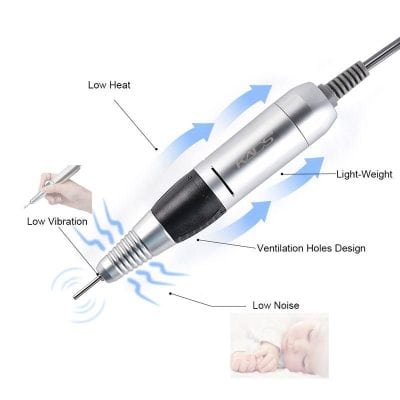 Versatile microneedling device ideal for skin rejuvenation, with low heat, vibration, noise, and ventilation design, lightweight for easy use, perfect for professional and home skincare.