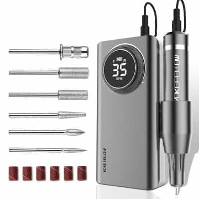 High-precision dental micromotor with multiple attachments for professional dental procedures and cosmetic dentistry. Suitable for scaling, polishing, and root canal treatments.