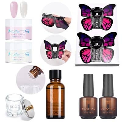 Bright and vibrant butterfly nail decals with black, pink, and purple wings, designed for creative and stylish manicures. Suitable for nails, DIY nail art, and professional salons.