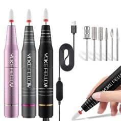 High-quality electric eyebrow pen with rechargeable battery, 6 different microblading needles, and precise application tools. Perfect for professional and home eyebrow tattooing.