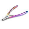 High-quality iridescent eyelash curler for professional eye makeup enhancement and perfect curling. Durable, comfortable grip, accentuated with vibrant rainbow colors for a trendy look.