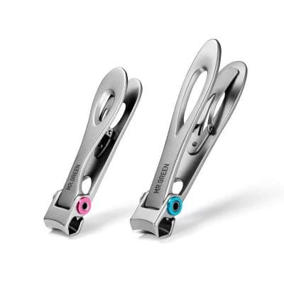 Precision professional hair cutting clipper shears with ergonomic design for salon use, featuring adjustable tension and vibrant color accents.
