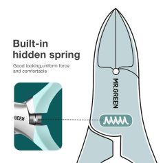 Optical instrument with hidden spring for better force control and user comfort.