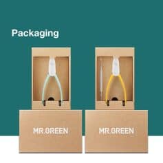 High-quality packaging of eye care tools, including pliers and micro tools, for optical professionals at Monalisa Store.