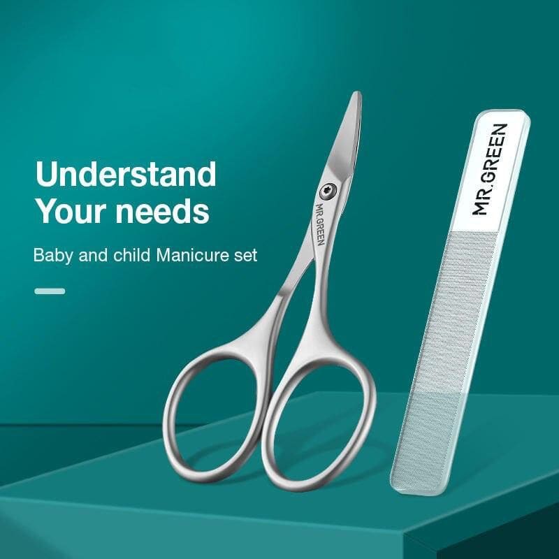 Baby and child manicure tools for gentle, safe nail care. Perfect for families seeking high-quality, hygienic manicure equipment designed for kids.